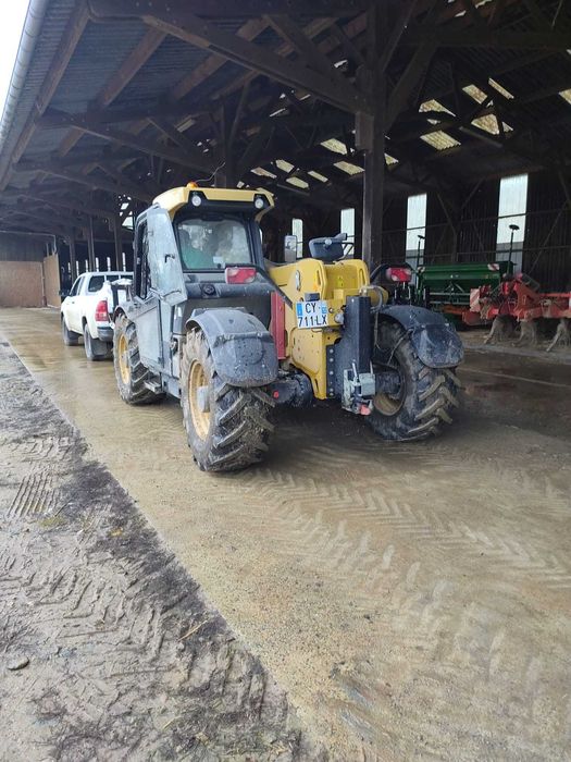 Ładowarka teleskopowa Caterpillar TH407c,336c,oryginał stan