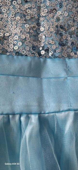 Святкові сукні для дівчинки- голубе, рожеве