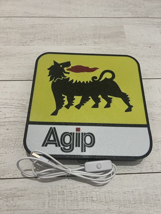 Painel luminoso Agip
