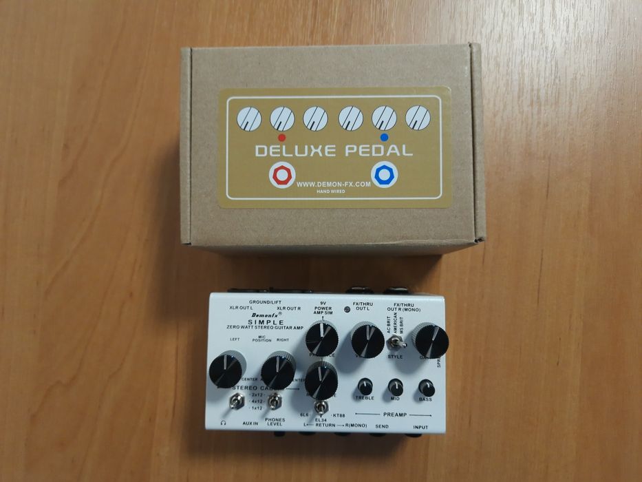 Demonfx Simple amp-sim / preamp + cab-sim