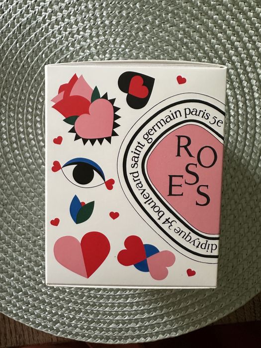 Лімітовані свічки Valentine's Baies & Roses ( рожева )