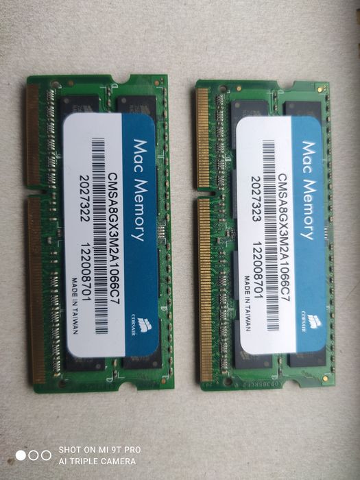 Оперативная память corsair mac ddr3 8 gb