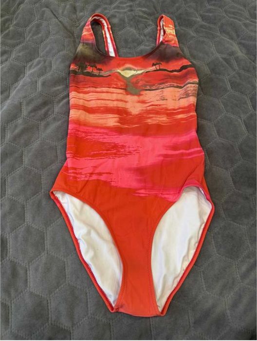 Купальник суцільний adidas від stella mccartney оранжевий сдельный