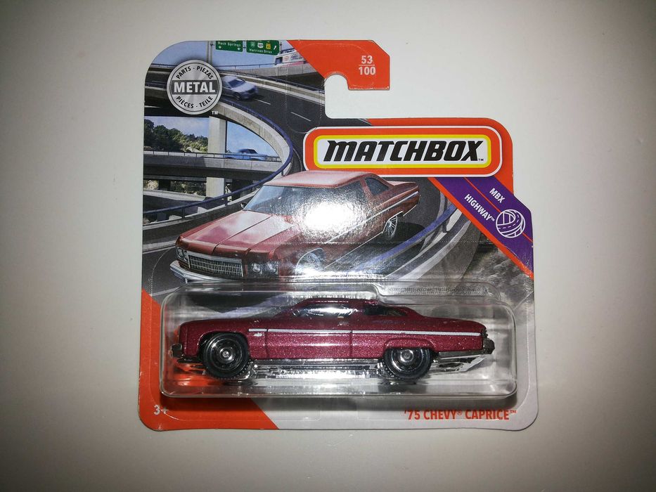 Chevy Camaro Corvette - Carros da Marca Matchbox e Hot Wheels escala 1/64
