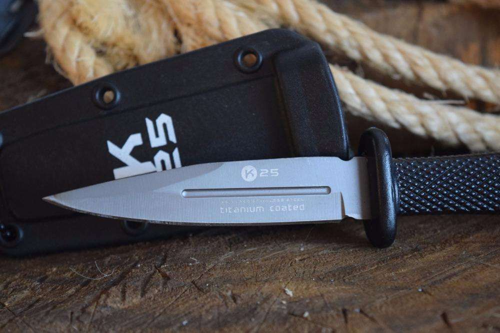Faca de pescoço K25 Rui caça pesca