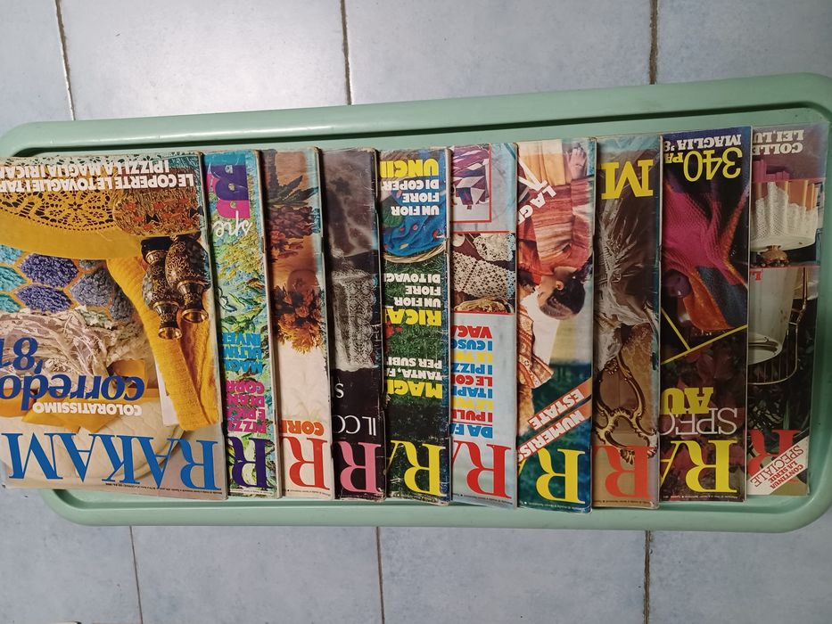 Revistas Rakam de 1980, 1981 e 1984