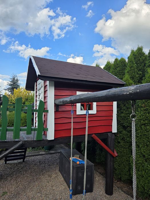 Domek drewniany dla dzieci, kurnik, gołębnik, Domek narzędziowy