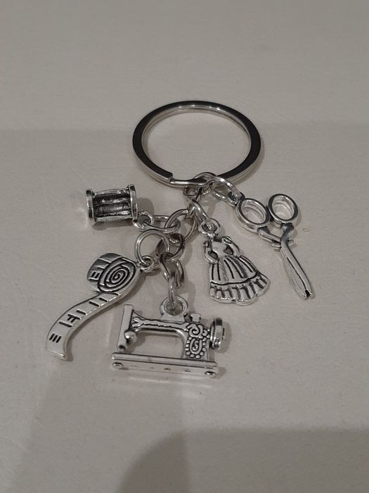 Porta-chaves / Chaveiro Costura