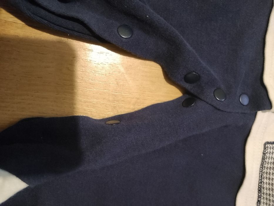 Elegancki Pajacyk 56cm niemowlęcy do chrztu