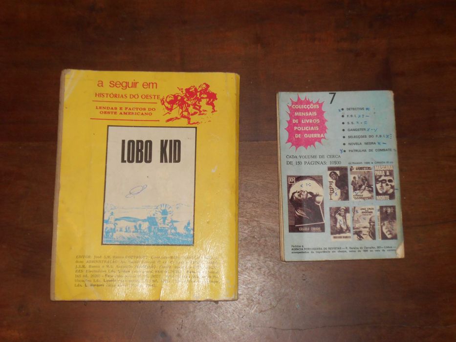 Livros western oeste diversos