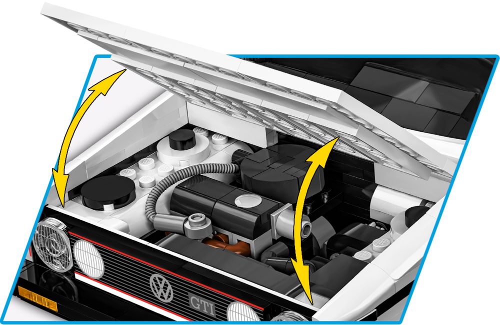 Klocki COBI 24358  samochód Volkswagen Golf GTI