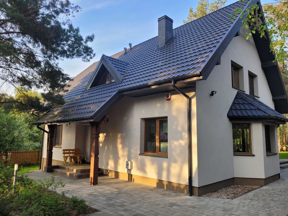 Dom Sosnowa Ostoja Warchały nad samym jeziorem