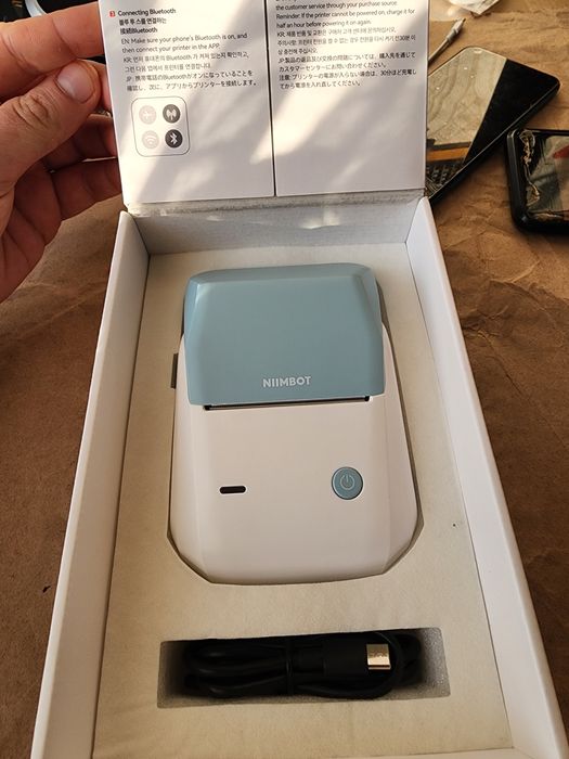 Nimbot B1 принтер наліпок смарт