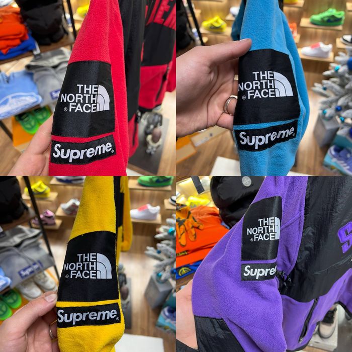 ‼️Знижка‼️ Куртка Флісова Supreme x The North Face