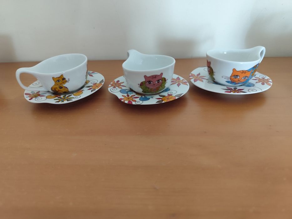 Chávenas + Pires do Gato Preto