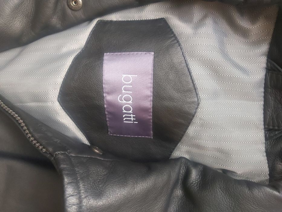 Kurtka skórzana firmy BUGATTI