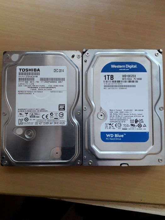 Накопитель жесткий диск винчестер HDD 1 tb