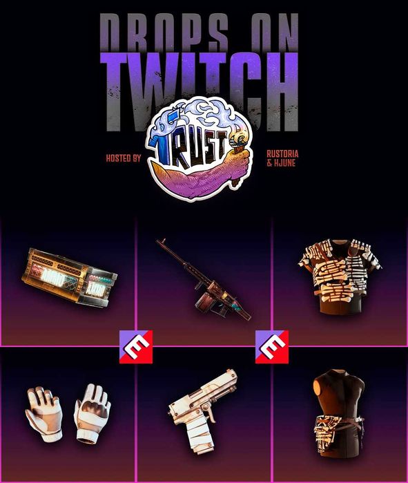 Раст | Раст твіч дропси | Rust твіч дропси | Rust Twich Drops