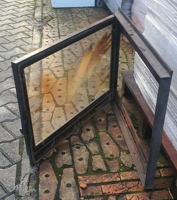 Fachada frente lareira ideal para fechar lareira aberta