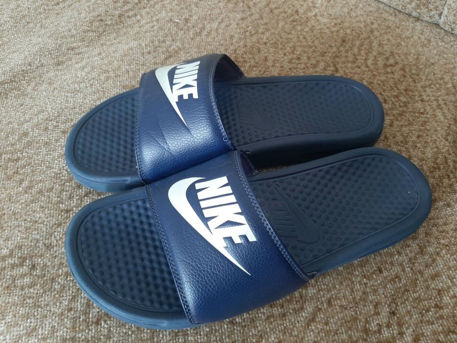 Klapki   nike   granat