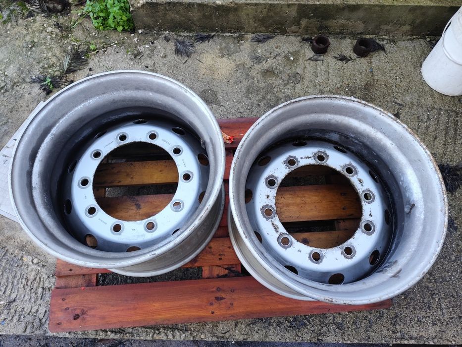 Jantes semi reboque 14.00x22.5 e 13.00x22.5