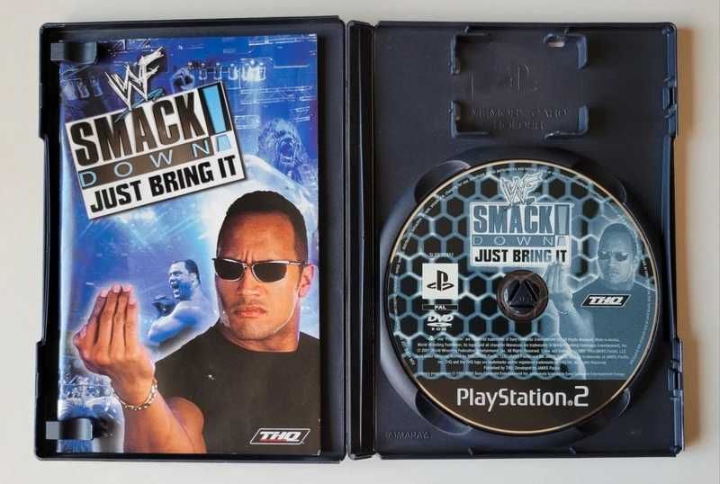 WWF Smackdown Just Bring It PS2 pal uk