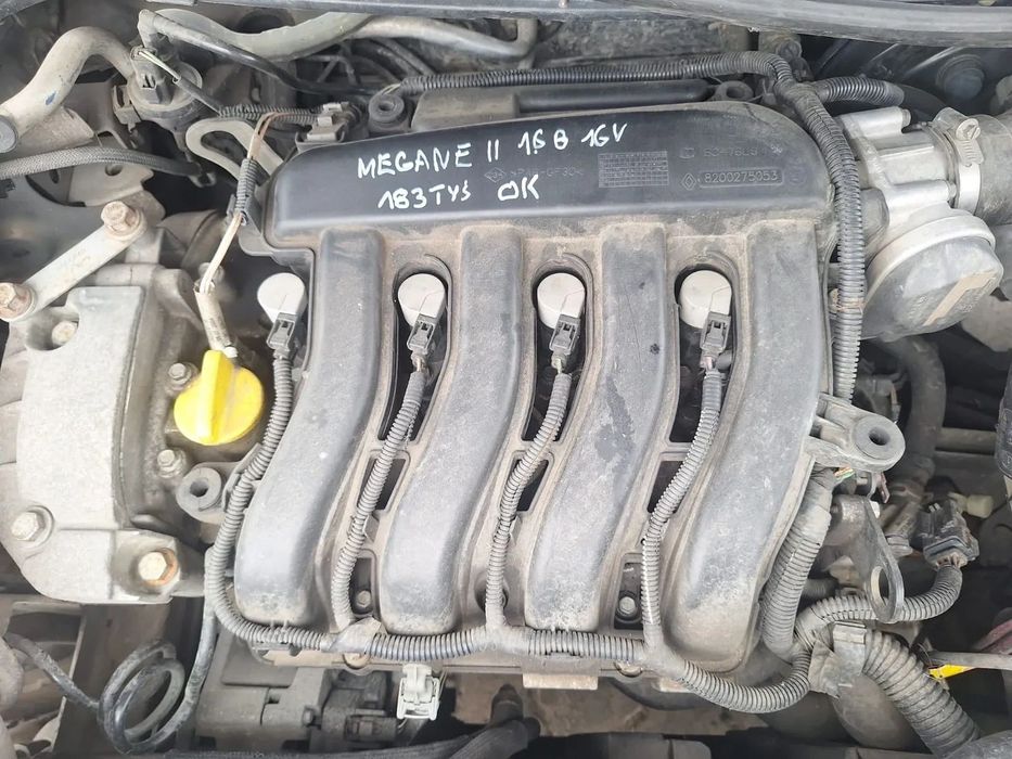 SILNIK 1.6 16V B K4M RENAULT MEGANE II GWARANCJA