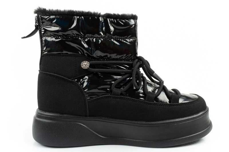 Lee Cooper buty zimowe trekkingowe ocieplane lakierowane r. 36-41