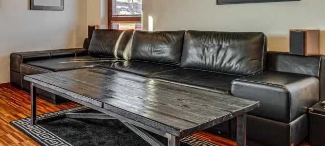 Narożnik Bizzarto Collezione_Czarny_Skóra +F Spania OKAZJA!