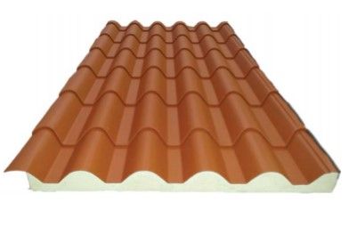 Painel sandwich Imitação de telha - Desde 20,50€