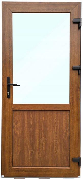 Drzwi sklepowe PCV zewnętrzne wewnętrzne garaż dom