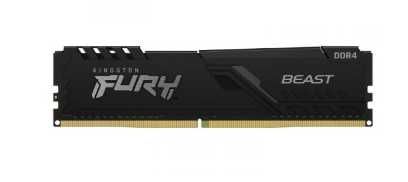 Memória RAM Kingston 2x16GB Fury Beast DDR4 3200MHz CL16 Preto - KF432C16BB1/16