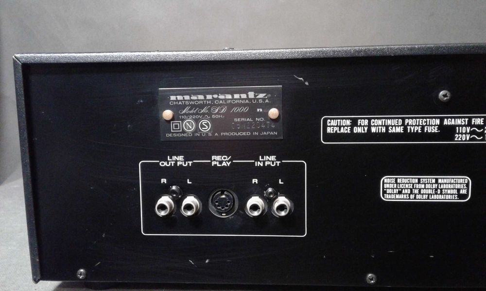 MARANTZ SD-1000,magnetofon kasetowy