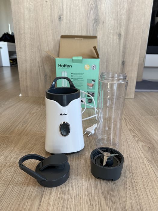 Blender Hoffen z przenosnym bidonem. Jak nowy