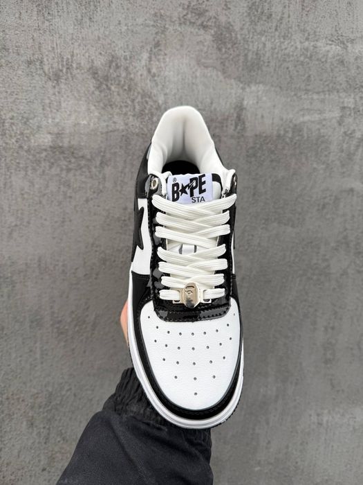 BAPE STA Patent Black