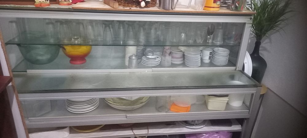 Vitrine de exposição - não refrigerada