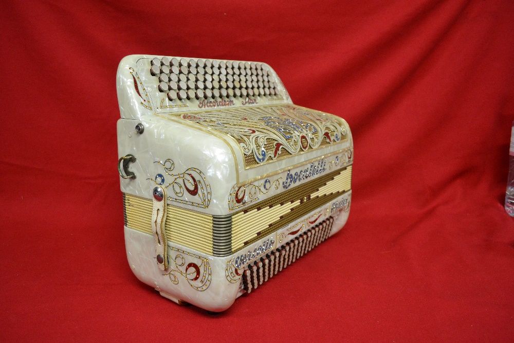 Acordeao Locatelli Vercelli Italy 4 Voz 120 Baixos, N 15