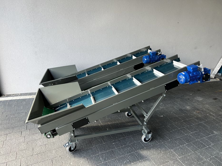 Przenosnik taśmowy 2 metry podajnik taśmowy taśmociąg PRODUCENT