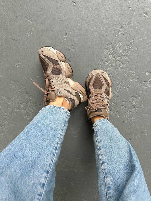 Кроссовки Женские New Balance 9060 Beige Brown/NB Кросівки НьюБеланс