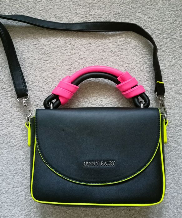 Torebka, listonoszka JENNY FAIRY neonowa