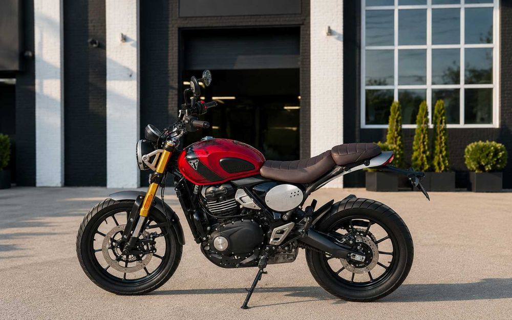 Triumph Scrambler 400 X 2024 рік, 2400 км пробігу