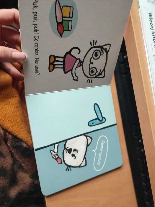 książka Kicia Kocia i Nunuś, co robisz?