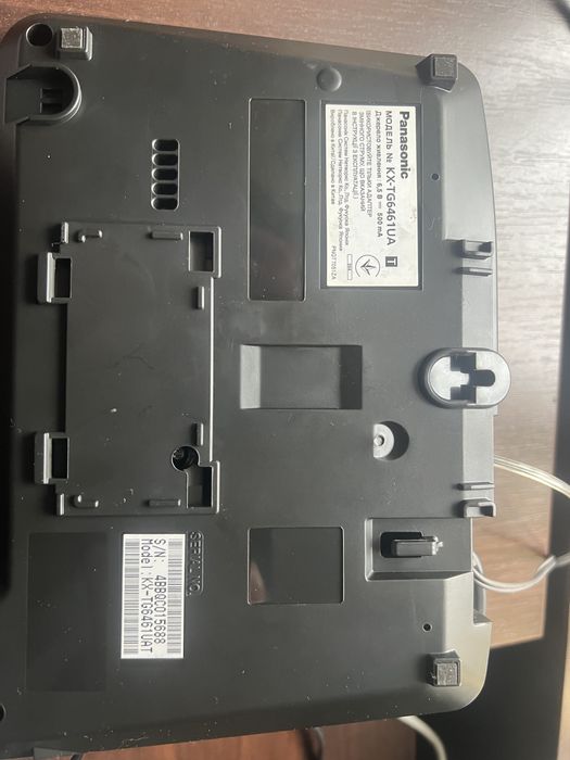 Телефон на дві трубки з АОН Panasonic KX-TG6461UA (Автовідповідач)