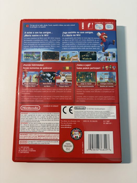 Super Mario Bros - Jogo WII