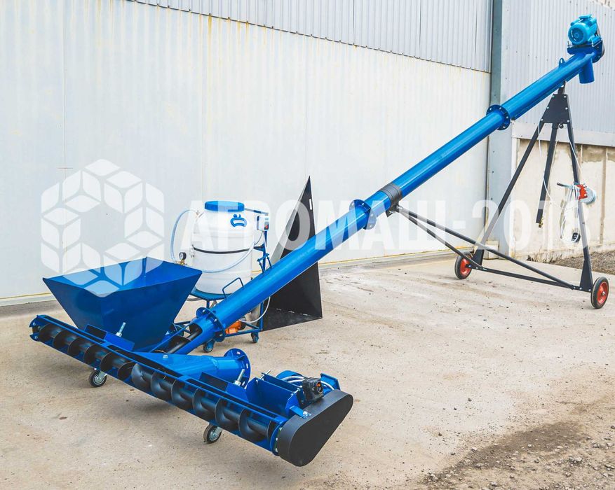 Шнековый погрузчик от производителя.Транспортер зерна винтовой