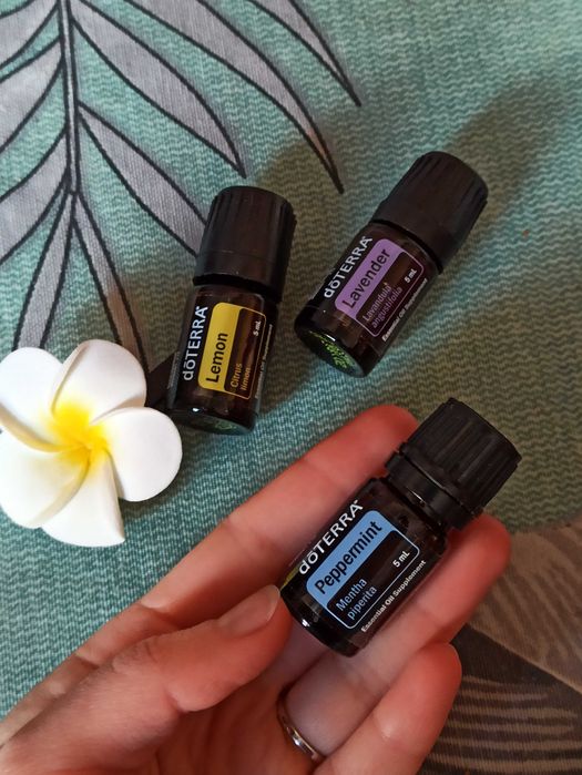 Подарунковий набір ефірних олій doTERRA: Лаванда, Лимон, М’ята по 5 мл