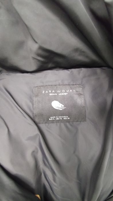 Zimowa bardzo ciepła kurtka Zara XL