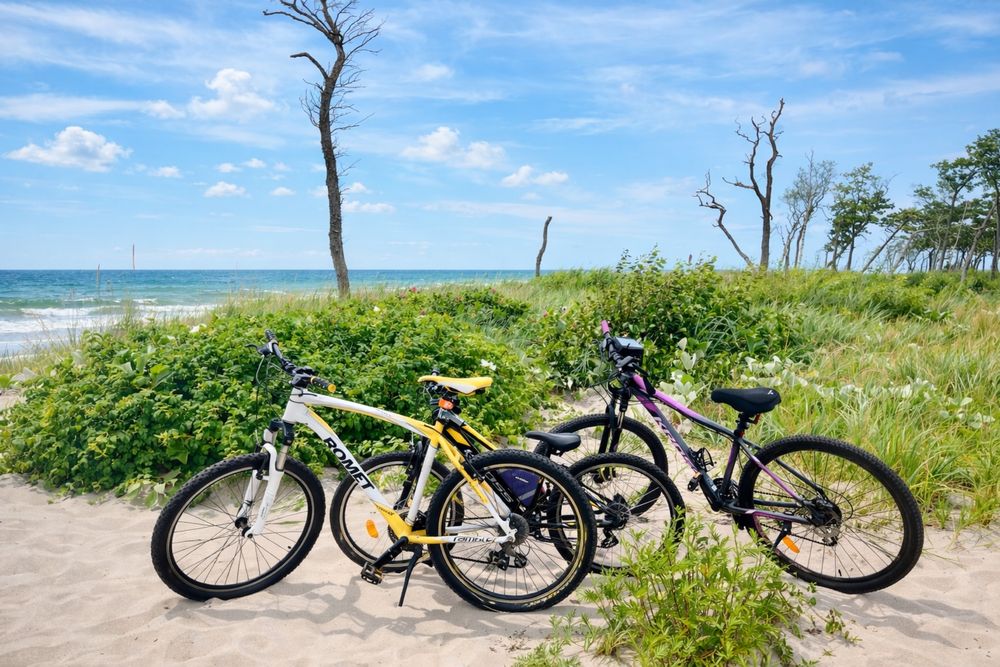 Domki nad morzem dla rodzin z dziećmi Wicie blisko plaży blisko  morza