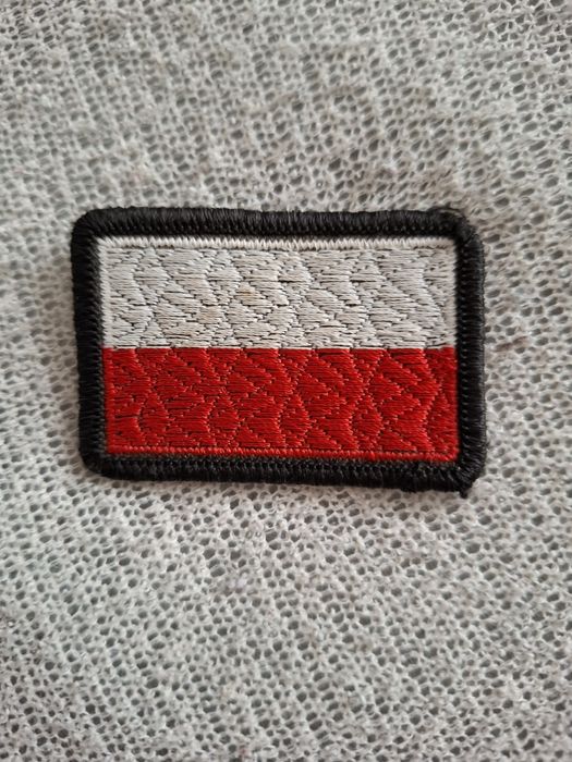 Flaga gładka Polska.