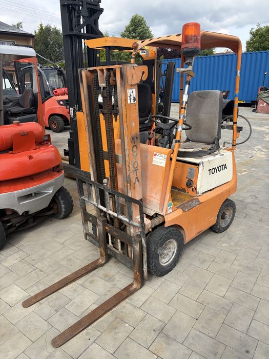 Wózek widłowy Toyota FGH7 1980r. Gaz z Niemiec Udźwig: 0,7T